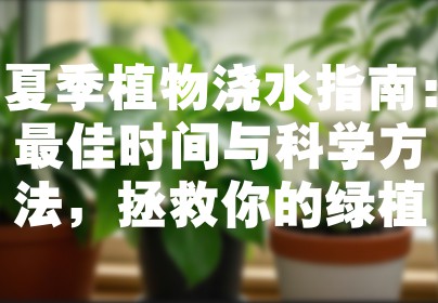 夏季植物浇水指南：最佳时间与科学方法，拯救你的绿植