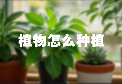 植物怎么种植