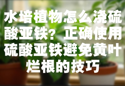 水培植物怎么浇硫酸亚铁？正确使用硫酸亚铁避免黄叶烂根的技巧