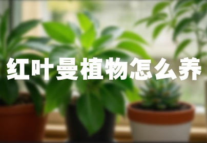 红叶曼植物怎么养