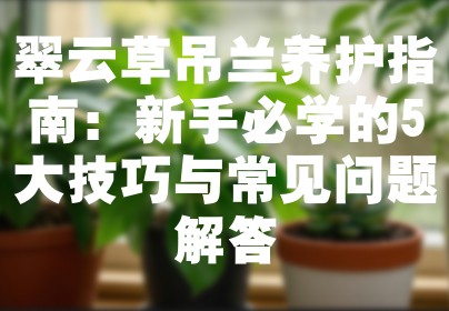 翠云草吊兰养护指南：新手必学的5大技巧与常见问题解答